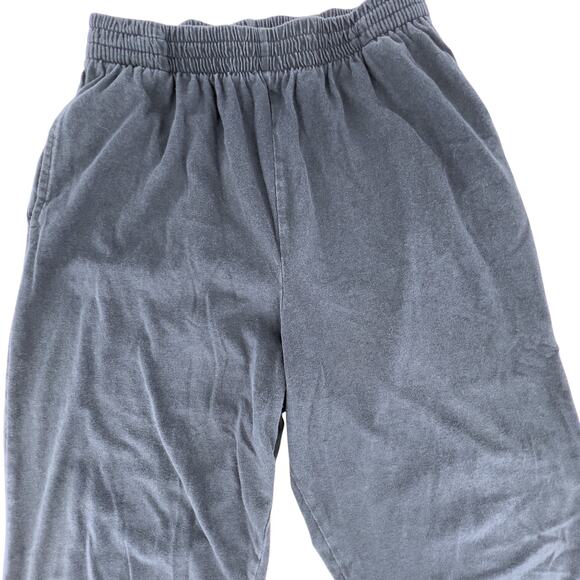 Black Capri Pants Side Pockets Split Hem No Tags - Picture 4 of 12